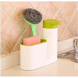 Wewoo Éponges de nettoyage brosses support de cuisine stoarge vert