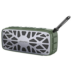 Avis Wewoo Enceinte Bluetooth Haut-parleur portatif extérieur, prise en charge des cartes AUX / FM / TF / U, pour iPhone, Galaxy, Xiaomi, Huawei, HTC, Sony & autres smartphones Army Vert