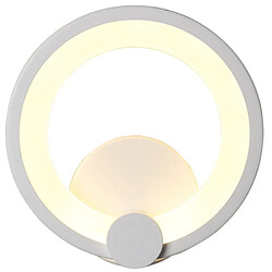 Universal Lampe murale acrylique de chevet de chevet 24W LED lumineux décoratif (gradation de trois couleurs)