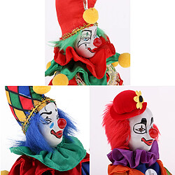 Poupées de porcelaine de clown