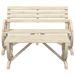 Maison Chic Ensemble de salle à manger de jardin 4 pcs,Table et chaises d'extérieur bois de sapin massif -GKD718740 pas cher