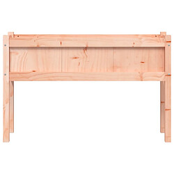 Maison Chic Jardinière,Bac à fleurs - pot de fleurs avec pieds 110x31x70 cm bois massif douglas -GKD64966 pas cher