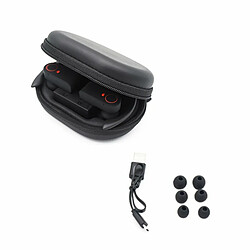 Avis A9 Casque Sans Fil Bluetooth V5.0 Tws Écouteur Sans Fil Bluetooth Sport Casque Antibruit Stéréo Écouteurs Noir