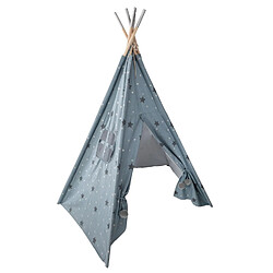 Atmosphera, Createur D'Interieur Tipi pour enfant avec motifs Dream - H. 160 cm - Bleu