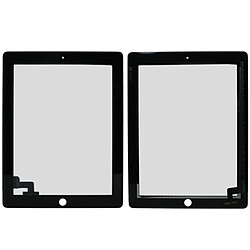 Wewoo Pour iPad 2 / A1395 noir / A1396 / A1397 Panneau tactile pièce détachée 