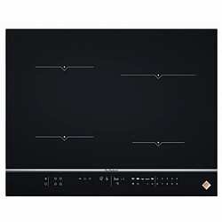 Table de cuisson à induction 65cm 4 feux 7400w noir - dpi7670x - DE DIETRICH