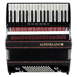 Alpenklang Pro Accordéon III/72 MH, Noir