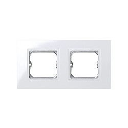 Ledkia Cadre pour Pièce Intermédiaire 2 Emplacements Blanc SIMON 27 Play 2701620-030 Blanc