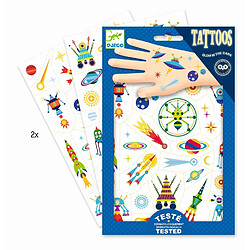 Djeco DJ09590 - Tatouages phospho space oddity 