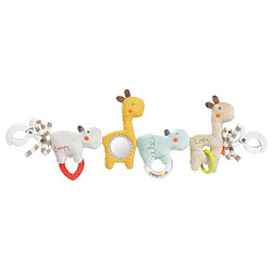 Fehn 059137 Chaîne pour Poussette Loopy & Lotta - Chaîne pour Poussette avec de Jolis Pendentifs pour une Suspension Flexible - pour les Bébés et les Tout-Petits dès 0+ mois - Longueur : 45 cm