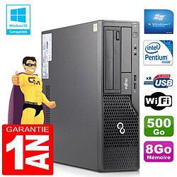 PC Fujitsu Esprimo E500 E85+ SFF Intel G640 RAM 8Go Disque 500Go Wifi W7 · Occasion 