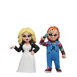 NECA La Fiancée de Chucky - Pack 2 figurines Toony Terrors Chucky & Tiffany 15 cm 