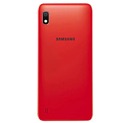 Cache batterie Samsung Galaxy A10 Façade arrière Original Samsung rouge