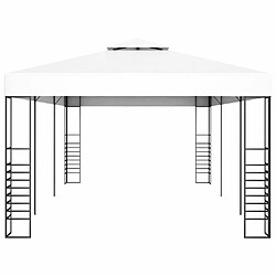 Avis Maison Chic Tonnelle | Pergola de jardin 6 x 3 m Blanc -GKD94190