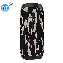 Wewoo Enceinte Bluetooth étanche vert armée mini haut-parleur sans fil portable de lapin, micro intégré, soutien AUX / main appel gratuit / FM / TF 