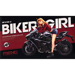 Meng Figurine Mignature Biker Girl