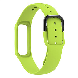 Avis Wewoo Bracelet pour montre connectée Smartwatch avec en silicone couleur pure Galaxy Fit-e vert