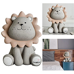 Avis Tirelire Dessin Animé Lion Pièce Tirelire Figurine Décor à La Maison Grand Gris