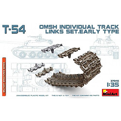 Mini Art T-54 Omsh Individual Track Links Set.early Type - Accessoire Maquette