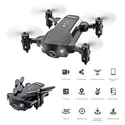 Acheter Universal RC mini drone pliant super long endurance avion 4K HD caméra une clé retour quadcopter cadeaux jouets pour enfants(Le noir)