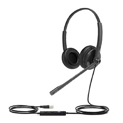 Yealink UH34 Lite Yealink UH34 Lite Casque Avec fil Arceau Bureau/Centre d'appels Noir