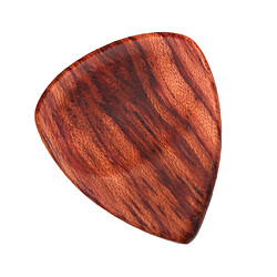 Médiators en bois Guitar Pick en Palissandre Costume pour Guitare et Ukulélé Guitare Basse Mantuolin