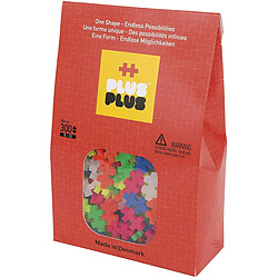 PLUS PLUS - Neon Mix - 300 pièces, jouet de construction à tige/vapeur, mini blocs de puzzle pour enfants 