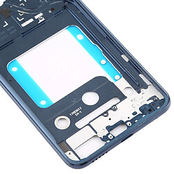 Wewoo Plaque de cadre LCD de boîtier avant pour LG V30 / VS996 / LS998U / H933 / LS998U / H930 bleu pas cher