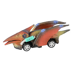 Modèle de voiture de dinosaure Pull Back Toys Enfants Cadeaux Table Ornements Puzzle Jouets D