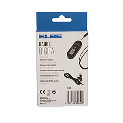 Avis Radio numérique portable ELBE RF-96 Noir FM