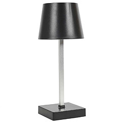 The Home Deco Factory Lampe de table LED tactile noir.