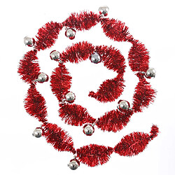 Atmosphera, Createur D'Interieur Guirlande de noël Pompon - 12 boules - Argent