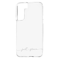 Coque Samsung Galaxy S21 Recyclable Just Green transparent 