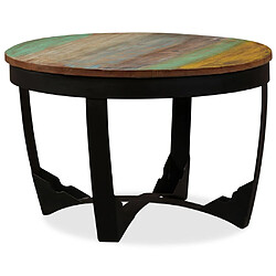 Acheter vidaXL Table basse bois de récupération massif 60x40 cm