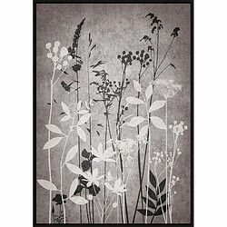 Cadre DKD Home Decor Moderne Feuille d'une plante (53 x 4,5 x 73 cm) (2 Unités)