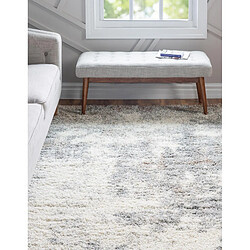 Avis Hadorn Tapis shaggy 185x125 beige - brun Lachen Haze