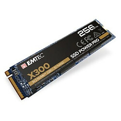 Emtec X300 M.2 256 Go PCI Express 3.0 3D NAND NVMe