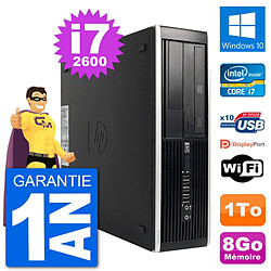 PC HP Compaq Pro 6300 SFF Intel i7-2600 RAM 8Go Disque Dur 1To Windows 10 Wifi · Occasion 