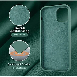 Riffi Coque arrière souple en silicone Riff Slim & Soft pour Apple iPhone 11 Pro Max, vert pin