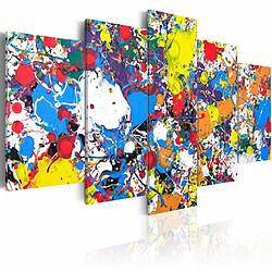 Paris Prix Tableau Imprimé Colourful Imagination 100 x 200 cm 