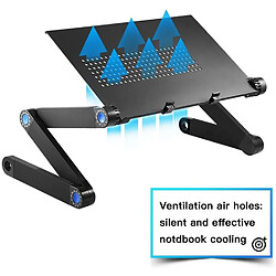 Avis Universal Support d'ordinateur portable U-Kiss, bureau pour ordinateur portable, table portable Table portable avec planche de souris pour plateau de lit Tray -tiling Plateau de stockage pour canapés, Réserver