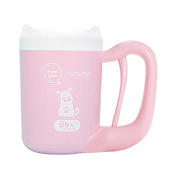 Tasse De Nettoyage De Pattes De Chien Doux Doux Pour Animaux De Compagnie 360 ??degrés Nettoyant Silicone Bleu