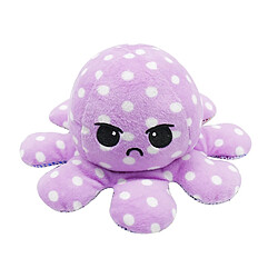 Avis Enfants Doux Cadeau Poulpe En Peluche Animaux Enfants Double Face Flip Poupée Jouets Violet