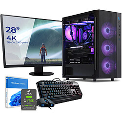 Sedatech Pack PC Gamer Pro • Intel i9-14900KF • RTX4070Ti • 32Go DDR5 • 2To SSD M.2 • Windows 11 • Moniteur 28"