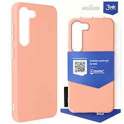 Coque pour Samsung S23 Souple Mat Anti-Chutes 1.25m 3mk Matt Case rose 