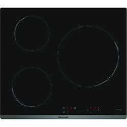 Table de cuisson induction 60cm 3 feux 7200w - bpi6314b - BRANDT