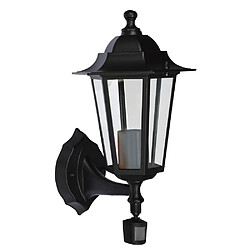 I-Watts Outdoor Lighting Applique montante E27 60W détecteur - Noir