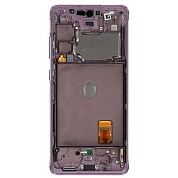 Ecran complet compatible avec Samsung Galaxy S20 FE 5G " Violet vitre tactile + écran LCD sur chassis - Visiodirect -