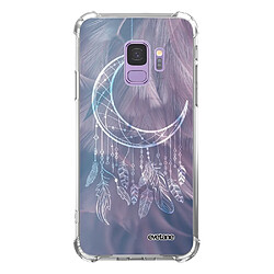 Evetane Coque Samsung Galaxy S9 silicone anti-choc souple angles renforcés transparente