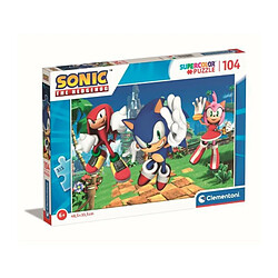 Puzzle - Clementoni - 104 pieces - Sonic 